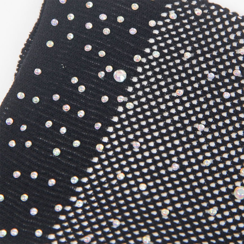 SUBBLIME 957469 GUANTES TRANSPARENTES CON BRILLO NEGRO S M