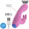 ONINDER CUTE LOVE BUNNY VIBRADOR PUNTO G Y CLITORIS APP MUNDIAL GRATUITA