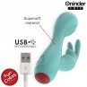 ONINDER CUTE LOVE BUNNY VIBRADOR PUNTO G Y CLaTORIS APP MUNDIAL GRATUITA