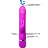 PRETTY LOVE VIBRADOR HENRY 12 MODOS DE VIBRACIaN Y FUNCIaN SQUIRT