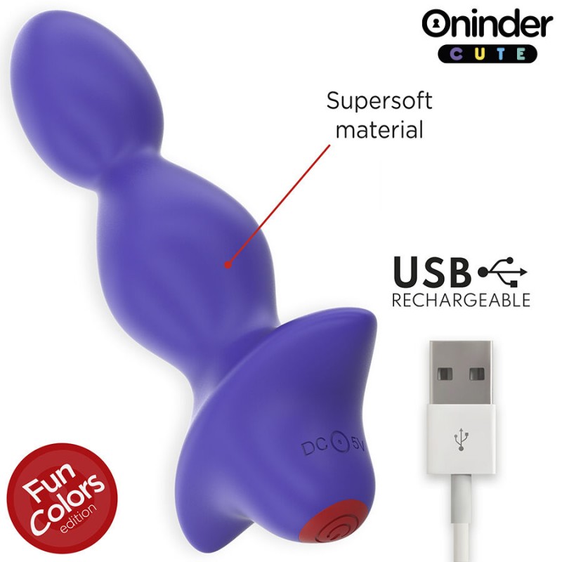ONINDER CUTE LOVE BUTT VIBRADOR PLUG ANAL DILATADOR APP MUNDIAL GRATUITA