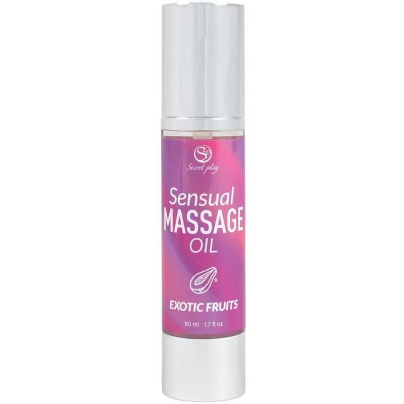 SECRETPLAY ACEITE DE MASAJE FRUTAS EXaTICAS