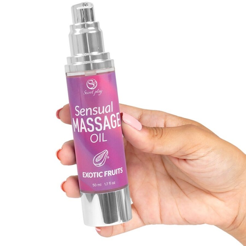 SECRETPLAY ACEITE DE MASAJE FRUTAS EXaTICAS