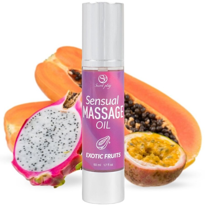 SECRETPLAY ACEITE DE MASAJE FRUTAS EXaTICAS