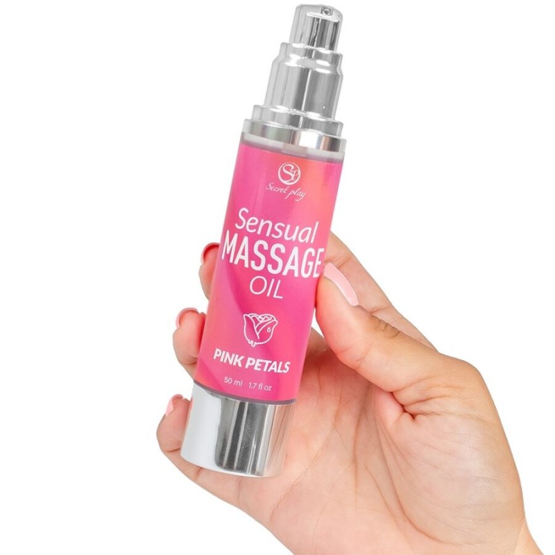 SECRETPLAY ACEITE DE MASAJE PaTALOS DE ROSA
