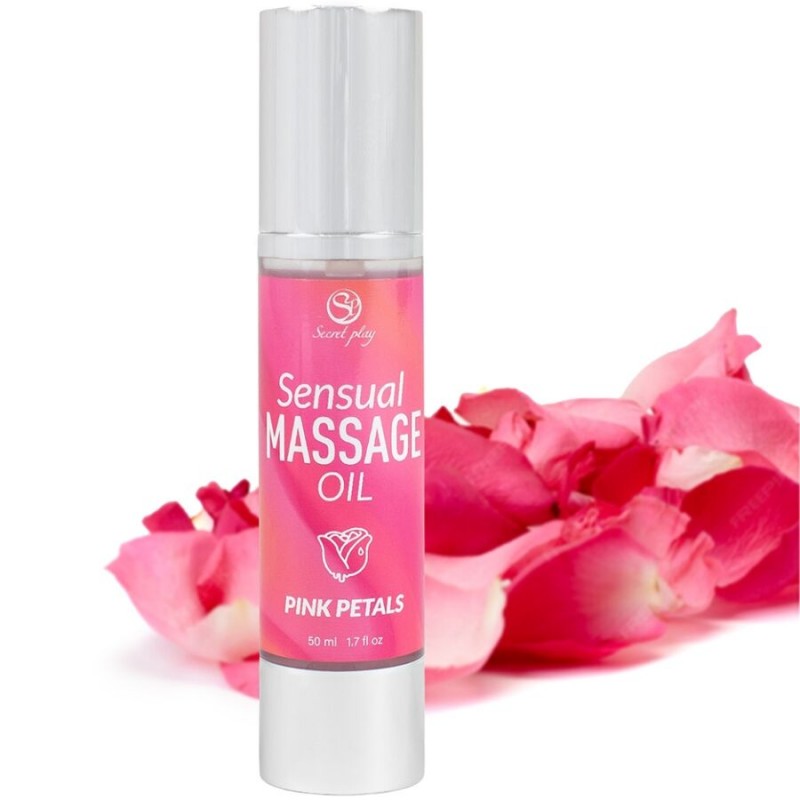 SECRETPLAY ACEITE DE MASAJE PaTALOS DE ROSA