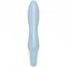 SATISFYER AIR PUMP BUNNY 1 VIBRADOR INFLABLE RABBIT AZUL