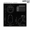 ADDICTED TOYS LOCKED MINDNIGHT CELL JAULA PARA PENE 42 CM TALLA M