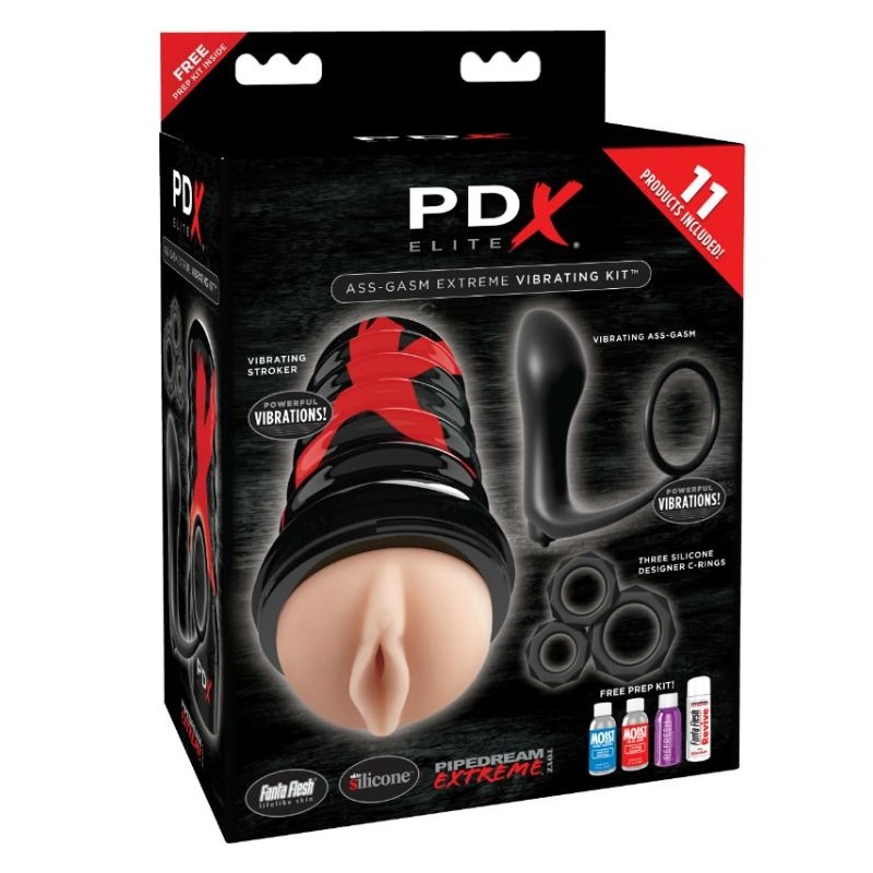 PDX ELITE KIT ASS GASM EXPLOSION DISEaO VAGINA