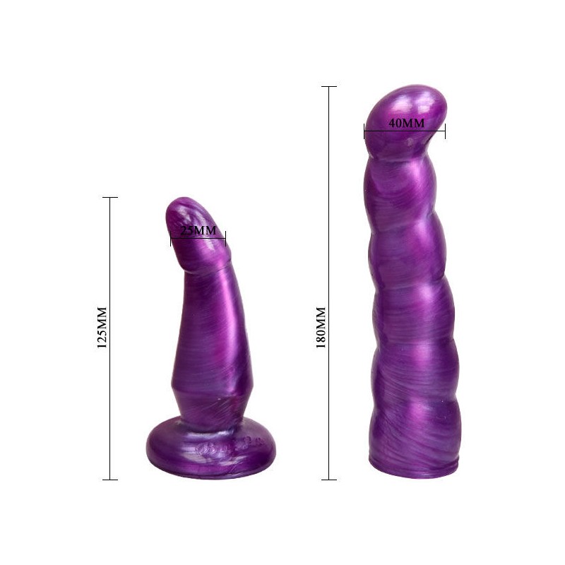 BAILE ARNaS ANAL Y VAGINAL FEMENINO LILA PUNTO G 17 CM