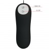 PRETTY LOVE PLUG ANAL SILICONA 12 MODOS VIBRACIaN NEGRO