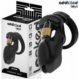 ADDICTED TOYS LOCKED FORBIDDEN VAULT JAULA PARA PENE 10 CM