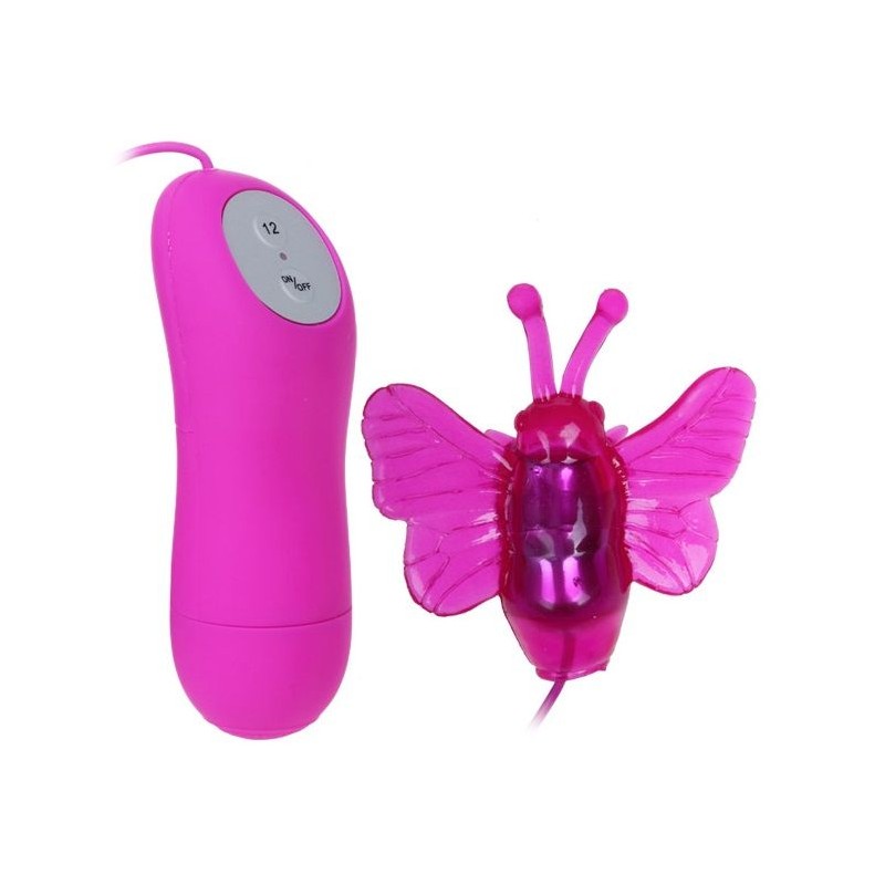 BAILE CUTE SECRET MARIPOSA ESTIMULADORA VIBRADOR 12V