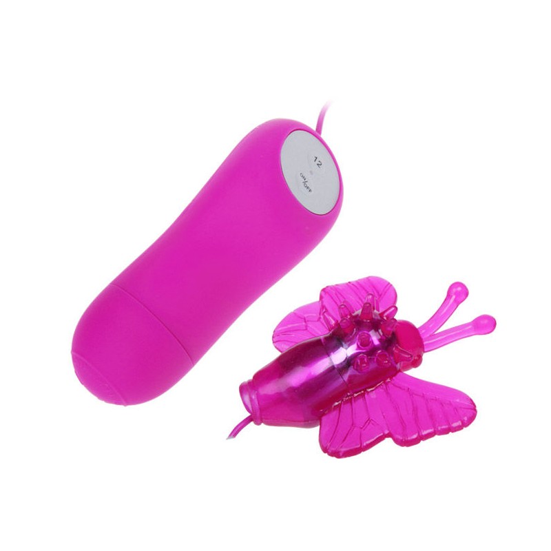 BAILE CUTE SECRET MARIPOSA ESTIMULADORA VIBRADOR 12V