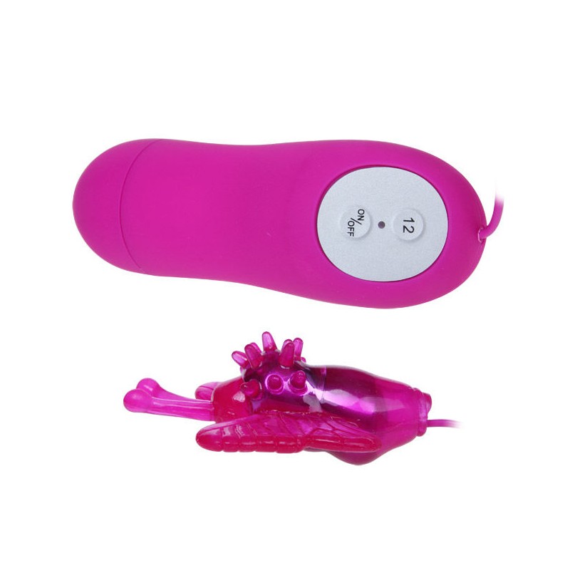 BAILE CUTE SECRET MARIPOSA ESTIMULADORA VIBRADOR 12V