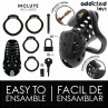 ADDICTED TOYS LOCKED CHAINED HOLLOW JAULA PARA PENE 105 CM