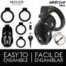 ADDICTED TOYS LOCKED SEALED CRYPT JAULA PARA PENE 8 CM