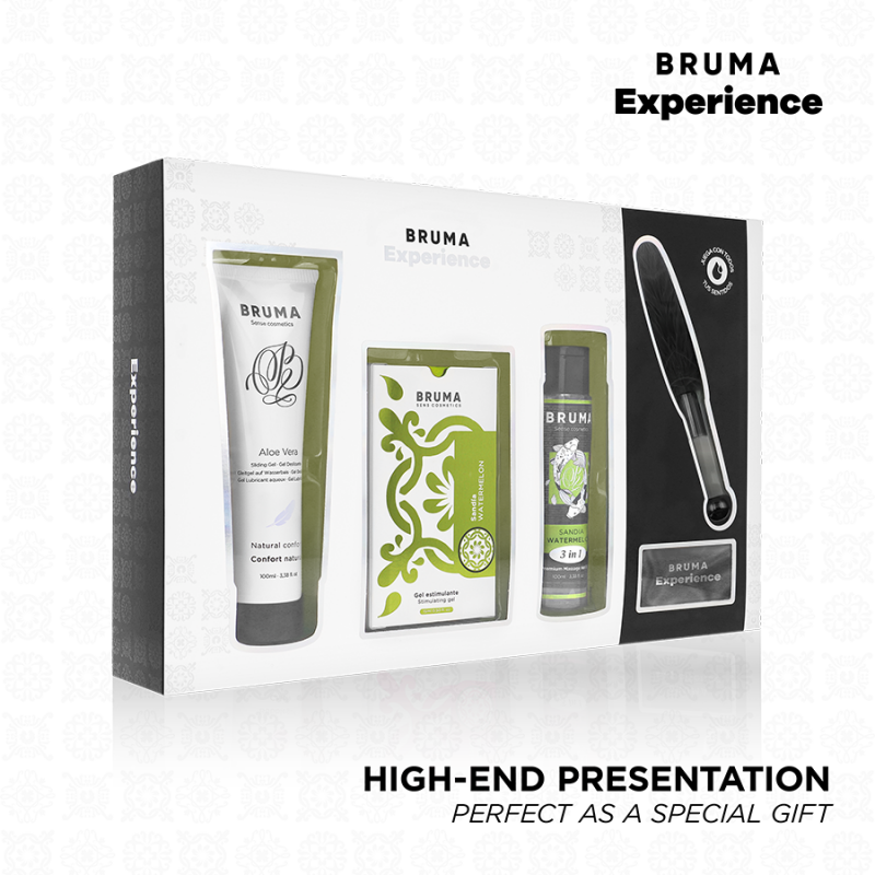 BRUMA XPERIENCE KIT TENTACIaN DULCE SANDaA CON POTENCIADOR DE ORGASMOS