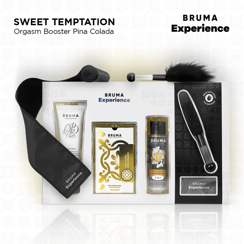 BRUMA XPERIENCE PACK TENTACIaN DULCE PIaA COLADA CON POTENCIADOR DE ORGASMOS