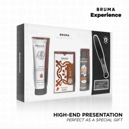 BRUMA XPERIENCE KIT TENTACIaN DULCE TARTA AMERICANA CON POTENCIADOR DE ORGASMOS