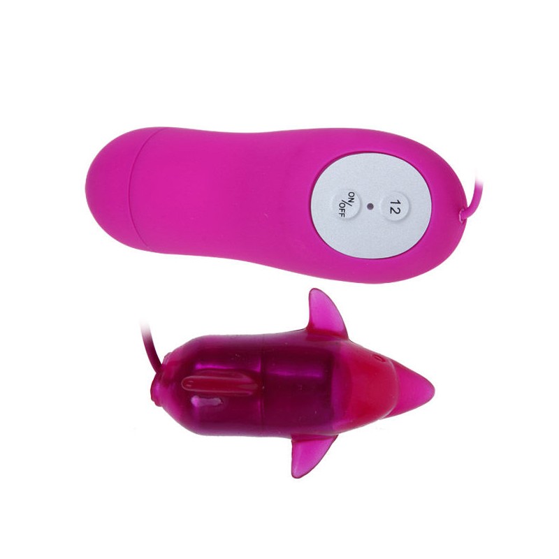 BAILE CUTE SECRET DELFIN VIBRADOR 12V