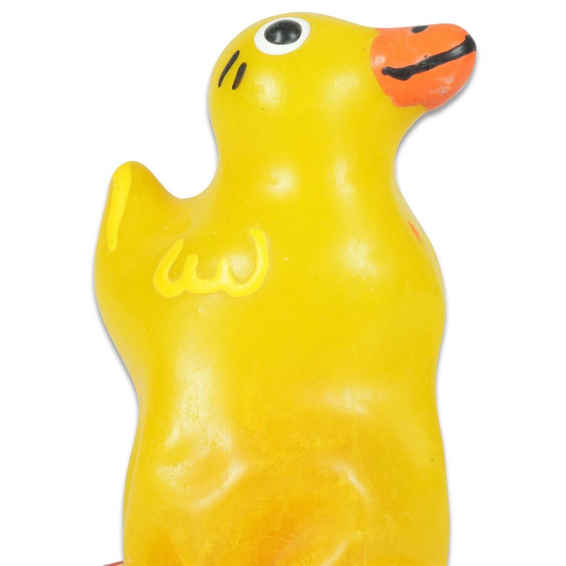 CONDOMERIE PRESERVATIVO DECORATIVO PINTADO A MANO PATO
