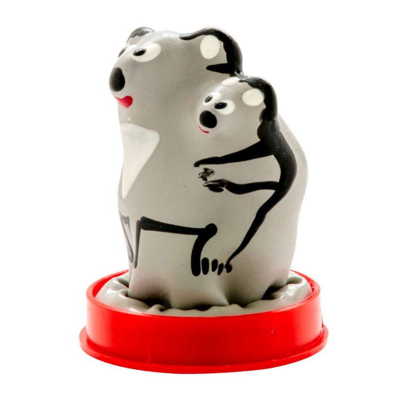CONDOMERIE PRESERVATIVO DECORATIVO PINTADO A MANO KOALA JOVEN