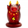 CONDOMERIE PRESERVATIVO DECORATIVO PINTADO A MANO TORO MODELO 1