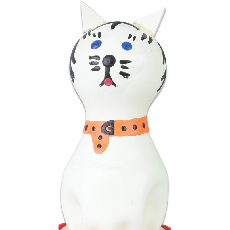 CONDOMERIE PRESERVATIVO DECORATIVO PINTADO A MANO GATO BLANCO