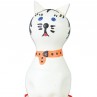 CONDOMERIE PRESERVATIVO DECORATIVO PINTADO A MANO GATO BLANCO