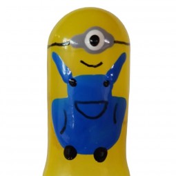 CONDOMERIE PRESERVATIVO DECORATIVO PINTADO A MANO CaCLOPE