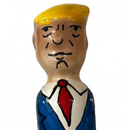 CONDOMERIE PRESERVATIVO DECORATIVO PINTADO A MANO TRUMP GRUaaN