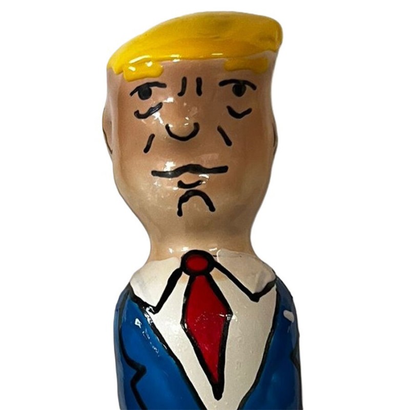 CONDOMERIE PRESERVATIVO DECORATIVO PINTADO A MANO TRUMP GRUaaN