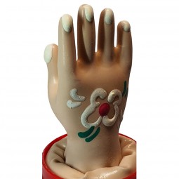 CONDOMERIE PRESERVATIVO DECORATIVO PINTADO A MANO MANO MODELO 2