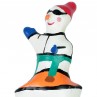 CONDOMERIE PRESERVATIVO DECORATIVO PINTADO A MANO SNOWBOARD XL