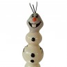 CONDOMERIE PRESERVATIVO DECORATIVO PINTADO A MANO LINDO MUaECO DE NIEVE XL
