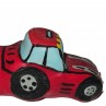 CONDOMERIE PRESERVATIVO DECORATIVO PINTADO A MANO TRACTOR ROJO XL