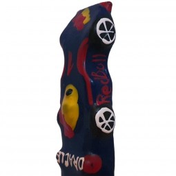 CONDOMERIE PRESERVATIVO DECORATIVO PINTADO A MANO F1 RED BULL XL