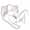 ROCKS OFF GLO GIRL VIBRADOR WAND MINI MORADO