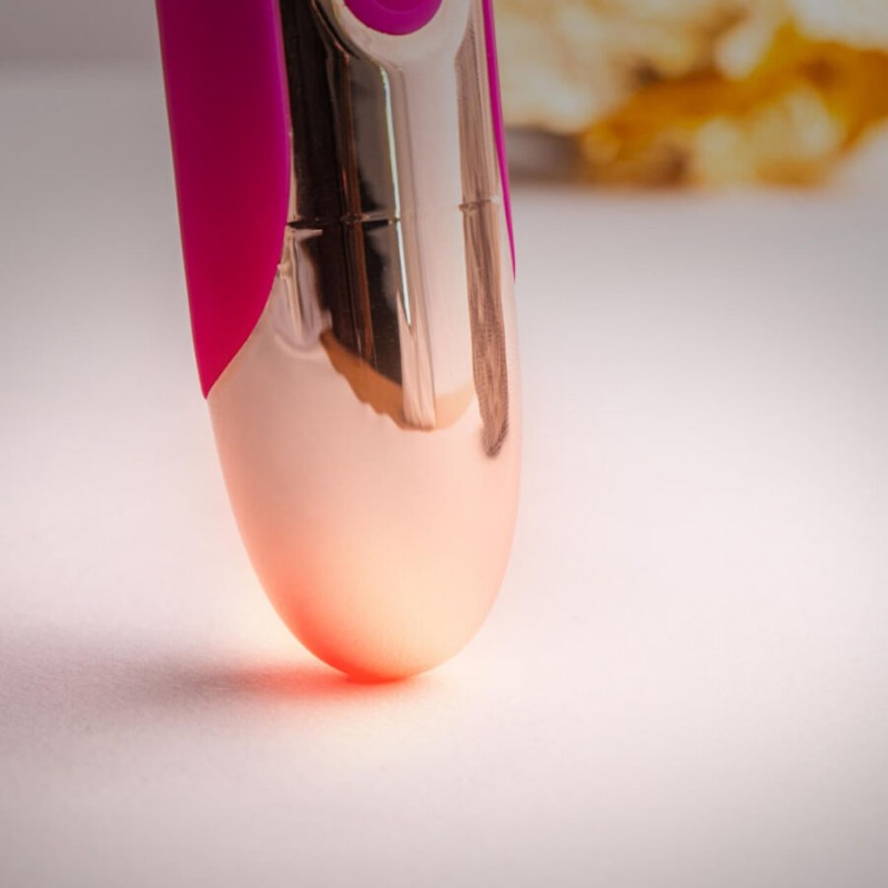 ROCKS OFF ORIEL VIBRADOR WAND FLEXIBLE FUCSIA