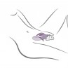 ROCKS OFF GLO GIRL VIBRADOR RABBIT MORADO