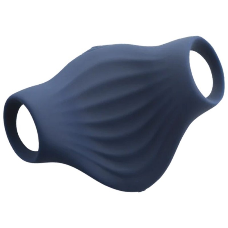 ROCKS OFF PALM MASTURBADOR VIBRADOR FLEXIBLE AZUL