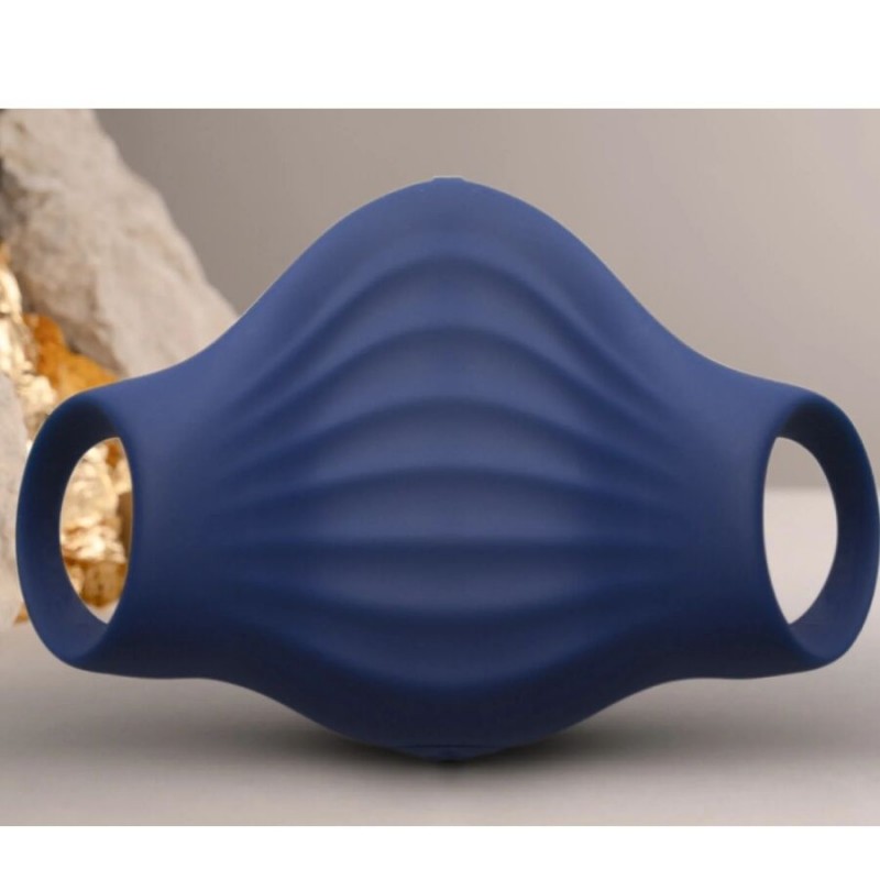 ROCKS OFF PALM MASTURBADOR VIBRADOR FLEXIBLE AZUL