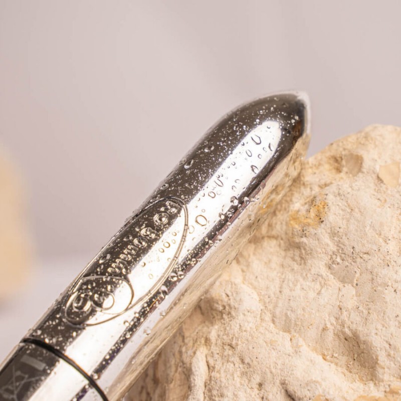 ROCKS OFF RO 80 CHROME BALA VIBRADORA PLATEADO