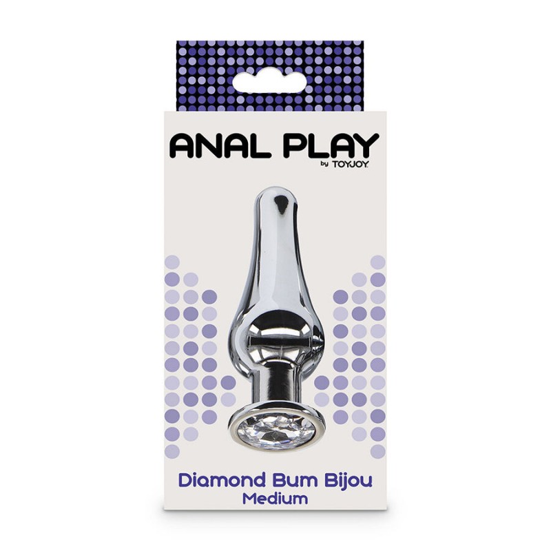 TOYJOY ANAL PLAY DIAMANTE BUM BIJOU PLUG ANAL MEDIANO