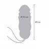 TOYJOY HAPPINESS SUNN SIDE UP AND DOWN VIBRADOR CONTROL REMOTO FUCSIA