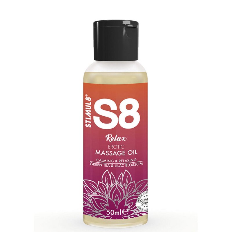 STIMUL8 S8 CAJA DE ACEITE DE MASAJE 3 X 50 ML