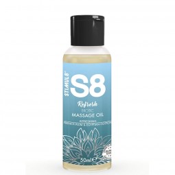 STIMUL8 S8 REFRESH ACEITE DE MASAJE ERaTICO ALGODaN 50 ML