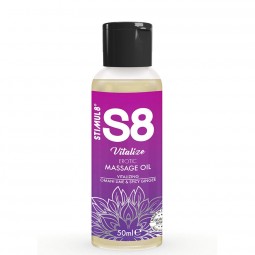 STIMUL8 S8 VITALIZE ACEITE DE MASAJE ERaTICO LIMA 50 ML