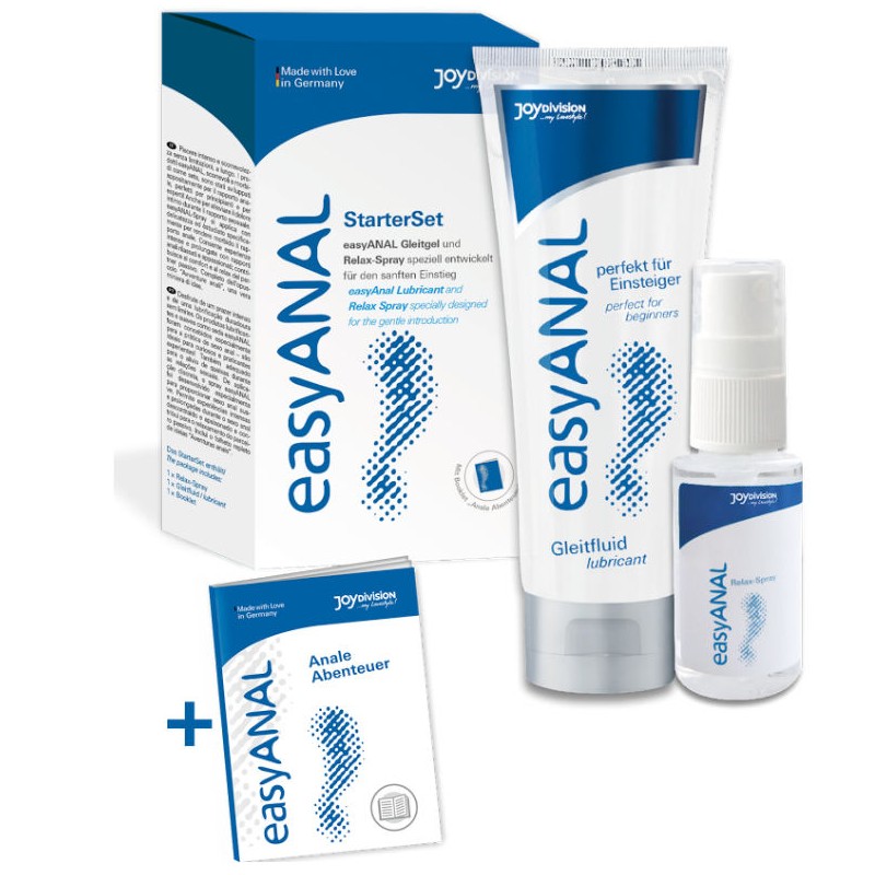 JOYDIVISION EASYANAL STARTER SET LUBRICANTE RELAJANTE ANAL